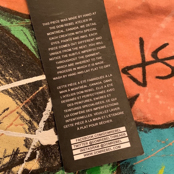 Dom Rebel Art Gallery Tee (new with tags) - Picture 7 of 7